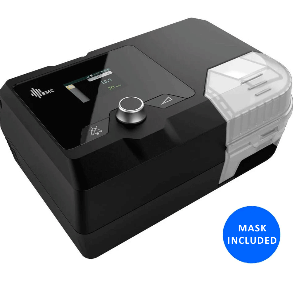 BMC Luna iQ Auto CPAP Machine with Humidifier and Mask Package