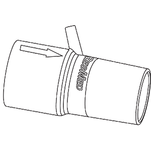 ResMed Oxygen Connector Port